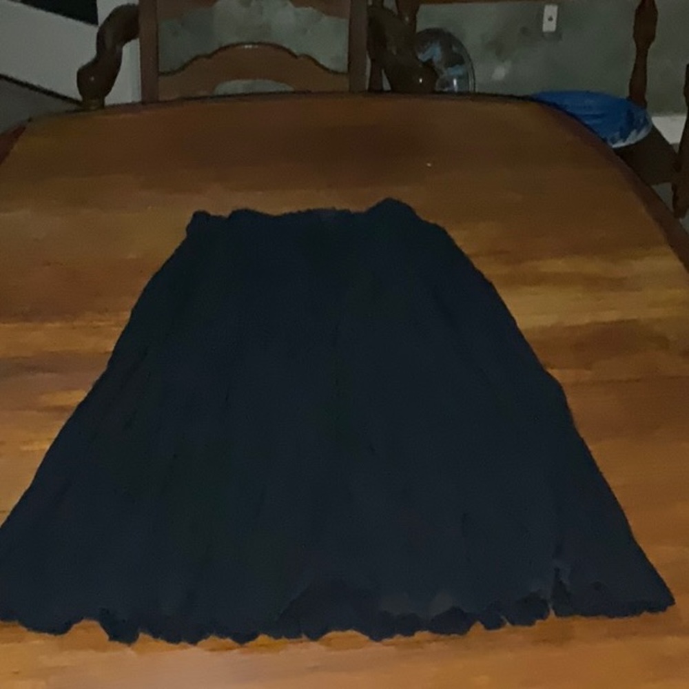 Lida 100% Cotton Broomstick Skirt Size S/M Vintage Made In USA